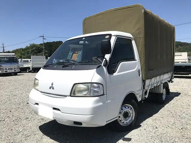 三菱 デリカ 小型 平ボディ 幌 GC-SK82TM の中古トラック【車両No.165406】