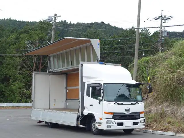 日産UD コンドル 中型/増トン ウイング エアサス ベッド の中古トラック【車両No.165328】