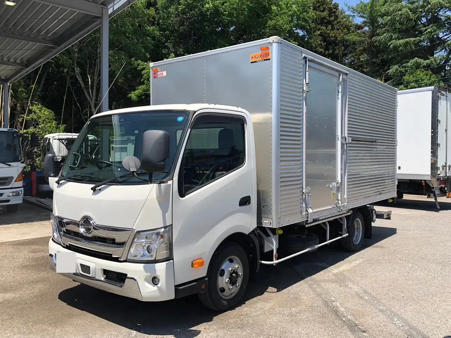 日野 デュトロ 小型 アルミバン パワーゲート サイドドア の中古トラック【車両No.165369】