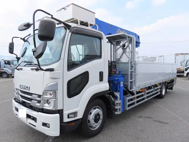 いすゞ フォワード 中型/増トン クレーン付 アルミブロック エアサス の中古トラック【車両No.164986】
