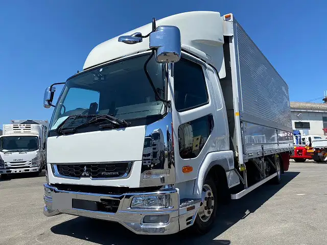 三菱 ファイター 中型/増トン ウイング ベッド 2KG-FK62F の中古トラック【車両No.165416】