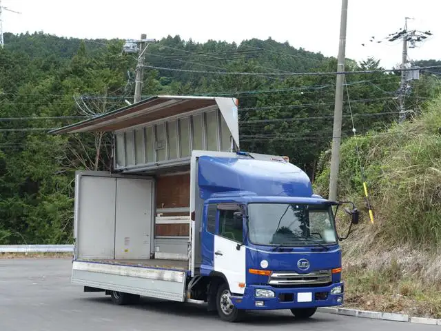 日産UD コンドル 中型/増トン ウイング エアサス ベッド の中古トラック【車両No.165446】