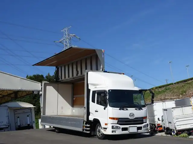 日産UD コンドル 中型/増トン ウイング ベッド TKG-LK39L の中古トラック【車両No.165459】