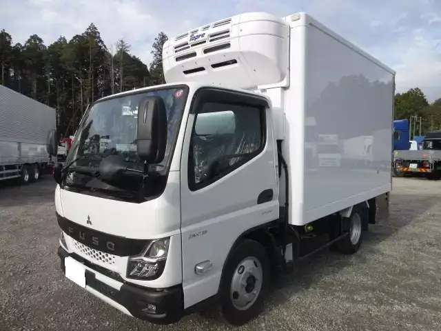 三菱 キャンター 小型 冷凍冷蔵 低温 床アルミ の中古トラック【車両No.165543】