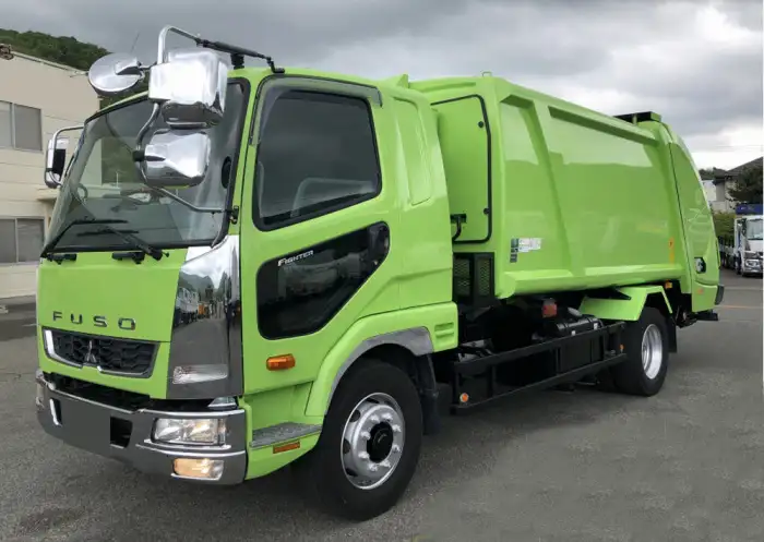 三菱 ファイター 中型/増トン パッカー車 プレス式 ベッド の中古トラック【車両No.165619】