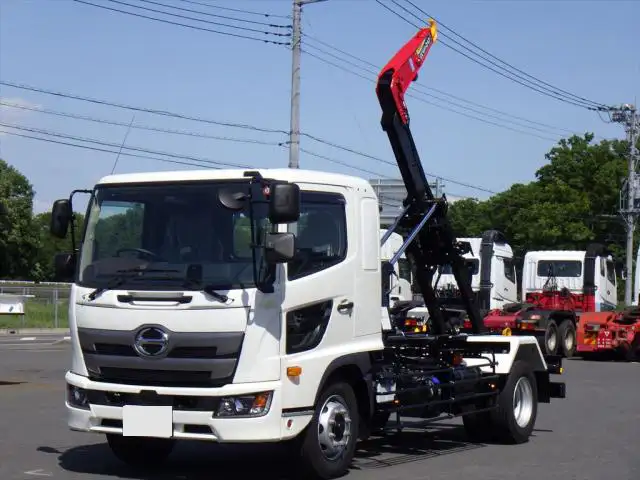 日野 レンジャー 中型/増トン アームロール ツインホイスト ベッド の中古トラック【車両No.165628】
