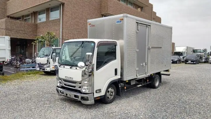 いすゞ エルフ 小型 アルミバン サイドドア TPG-NLR85AN の中古トラック【車両No.165642】