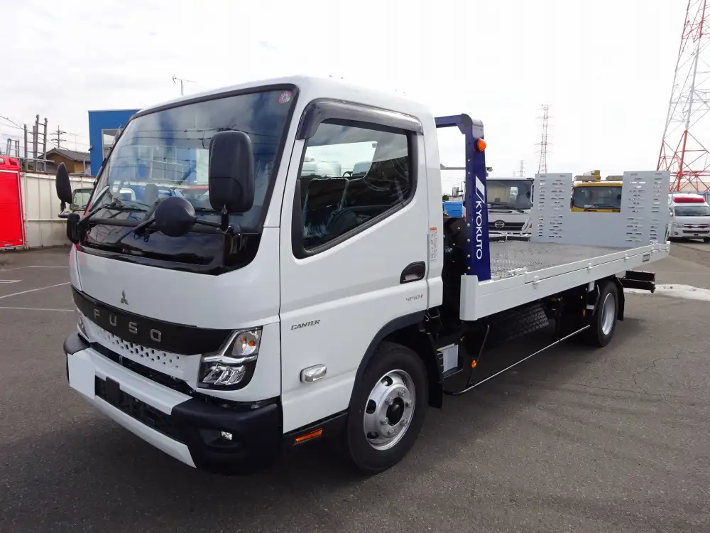 三菱 キャンター 小型 車両重機運搬 ラジコン ウインチ の中古トラック【車両No.165723】