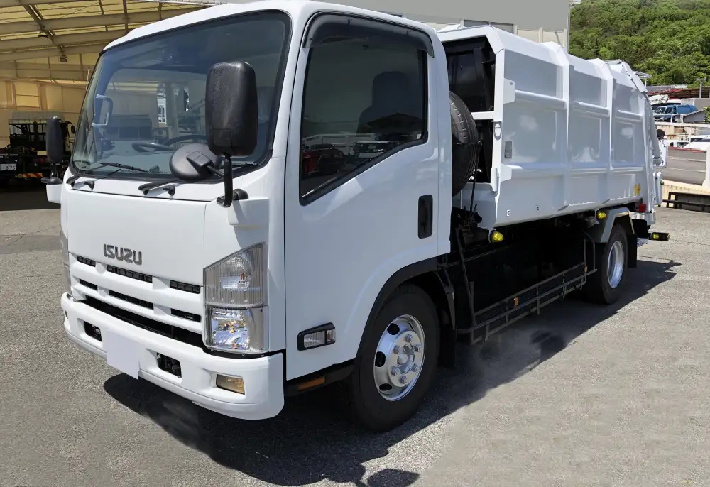 いすゞ エルフ 小型 パッカー車 プレス式 巻き込み式 の中古トラック【車両No.165664】
