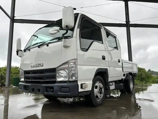 いすゞ エルフ 小型 平ボディ Wキャブ  の中古トラック【車両No.165612】