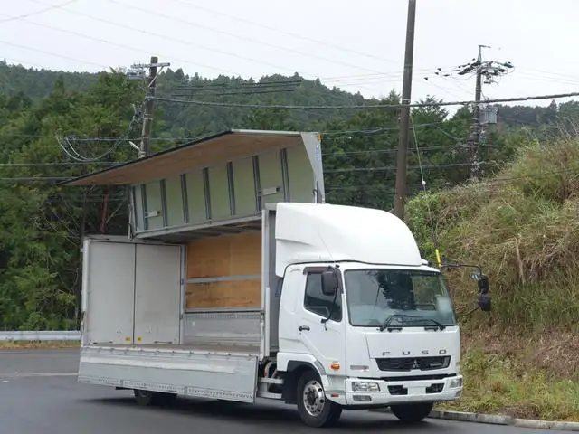 三菱 ファイター 中型/増トン ウイング パワーゲート エアサス の中古トラック【車両No.165744】