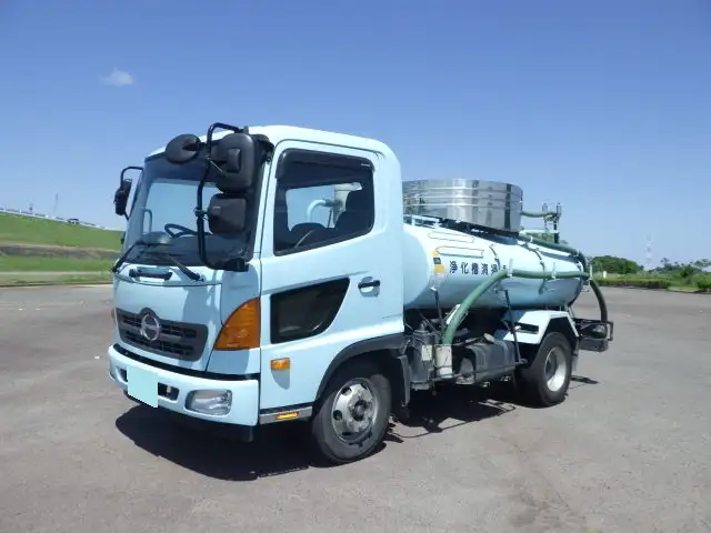 日野 レンジャー 中型/増トン タンク車 バキューム TKG-FC9JCAP の中古トラック【車両No.165366】