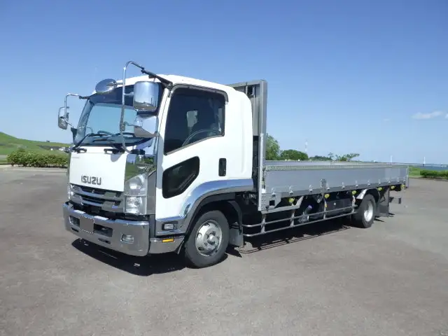 いすゞ フォワード 中型/増トン 平ボディ 床鉄板 アルミブロック の中古トラック【車両No.165373】