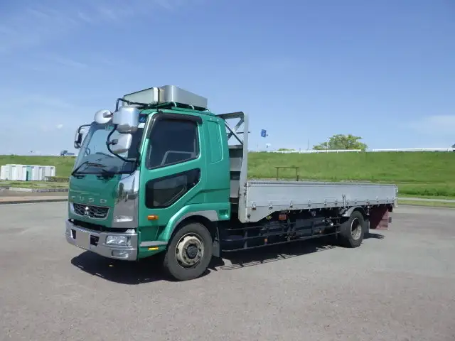三菱 ファイター 中型/増トン 平ボディ アルミブロック エアサス の中古トラック【車両No.165378】