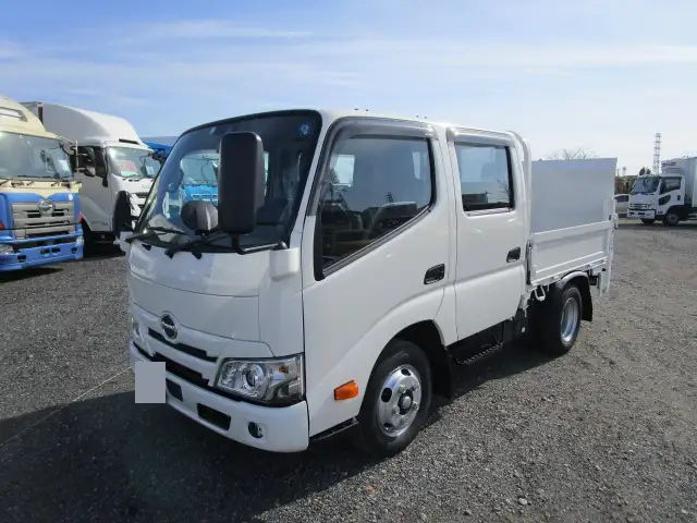 日野 デュトロ 小型 平ボディ Wキャブ パワーゲート の中古トラック【車両No.165807】