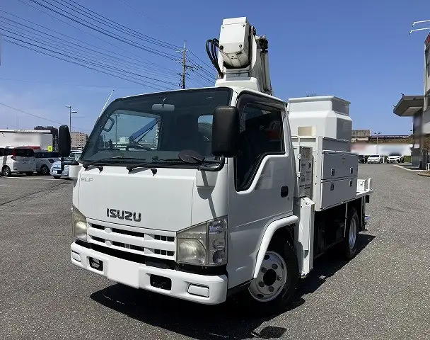 いすゞ エルフ 小型 高所・建柱車 高所作業車 BDG-NKR85N の中古トラック【車両No.165767】