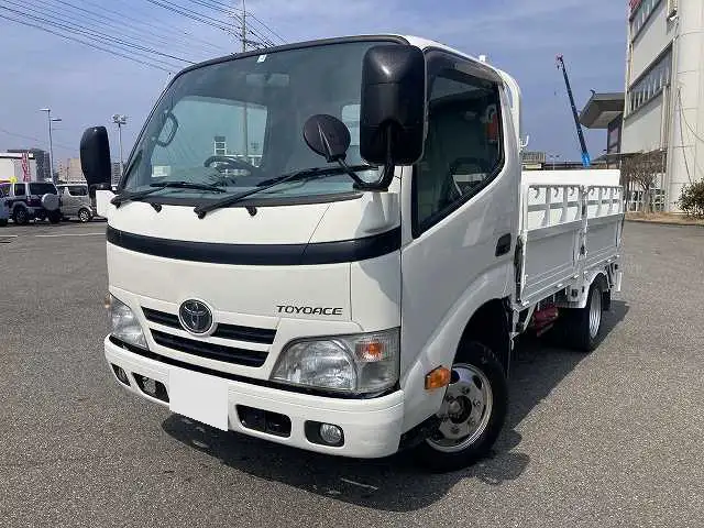 トヨタ トヨエース 小型 平ボディ パワーゲート 床鉄板 の中古トラック【車両No.165700】
