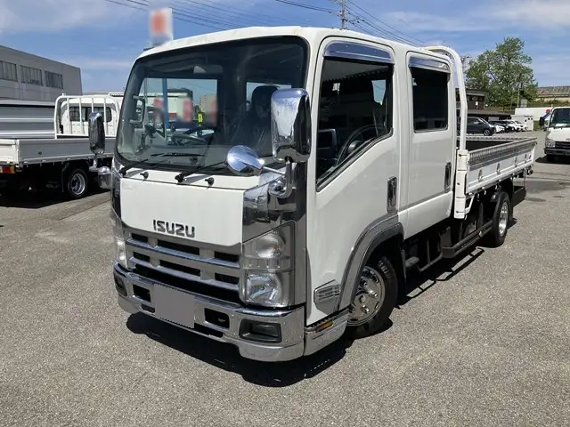 いすゞ エルフ 小型 平ボディ Wキャブ BKG-NLR85AR の中古トラック【車両No.165762】