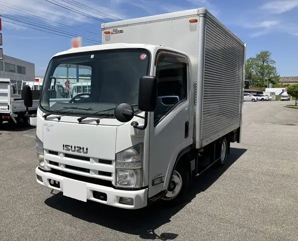 いすゞ エルフ 小型 アルミバン パワーゲート SKG-NLR85AN の中古トラック【車両No.165686】