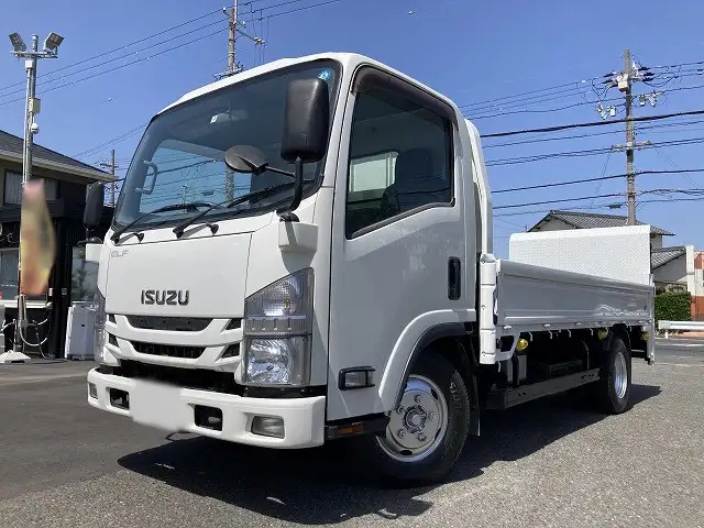 いすゞ エルフ 小型 平ボディ パワーゲート 床鉄板 の中古トラック【車両No.165846】