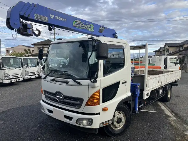日野 レンジャー 中型/増トン クレーン付 4段 ラジコン の中古トラック【車両No.165907】