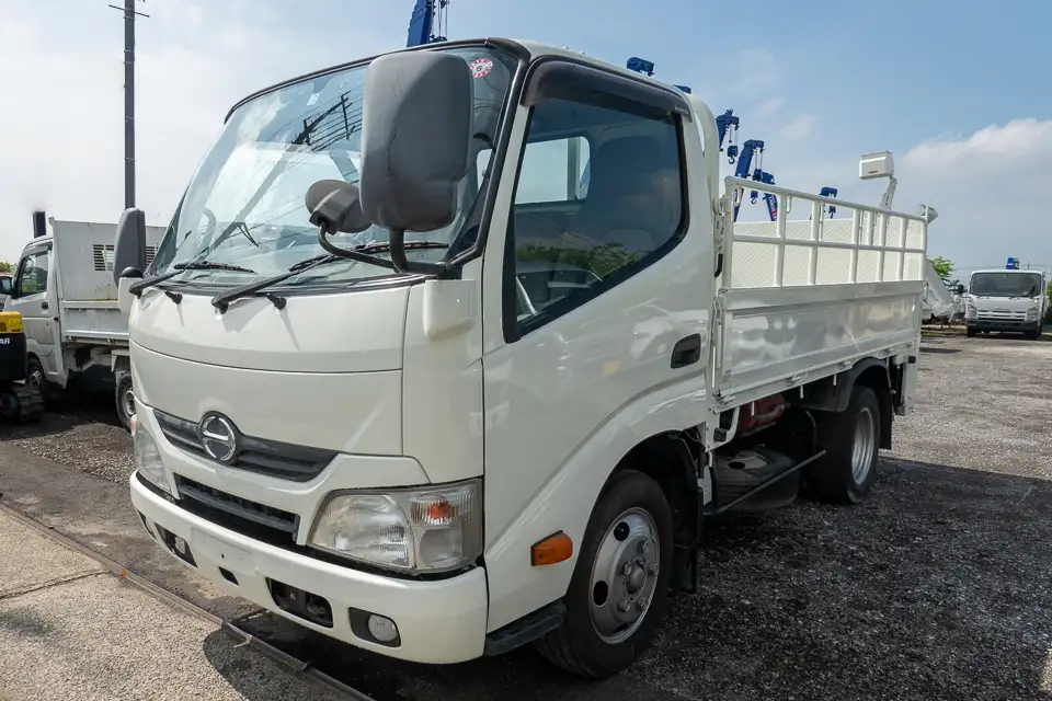 日野 デュトロ 小型 平ボディ パワーゲート 床鉄板 の中古トラック【車両No.165814】