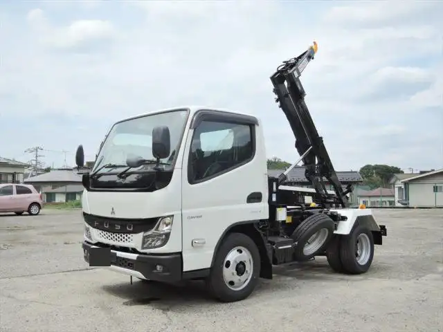 三菱 キャンター 小型 アームロール シングルホイスト 2RG-FBAV0 の中古トラック【車両No.165811】