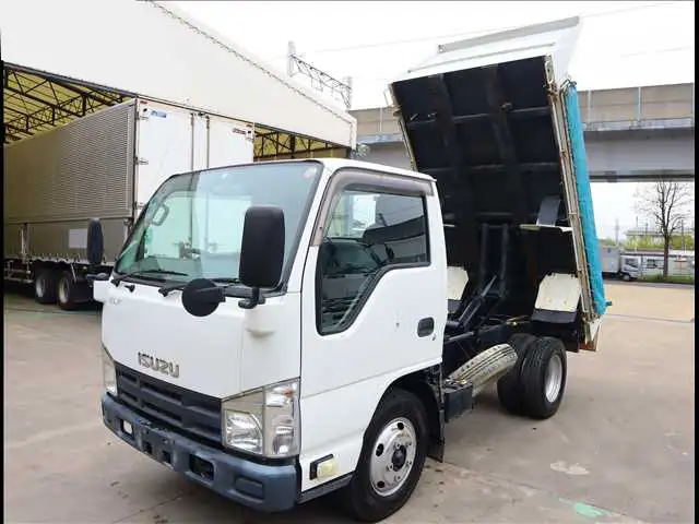 いすゞ エルフ 小型 ダンプ 強化 コボレーン の中古トラック【車両No.165947】