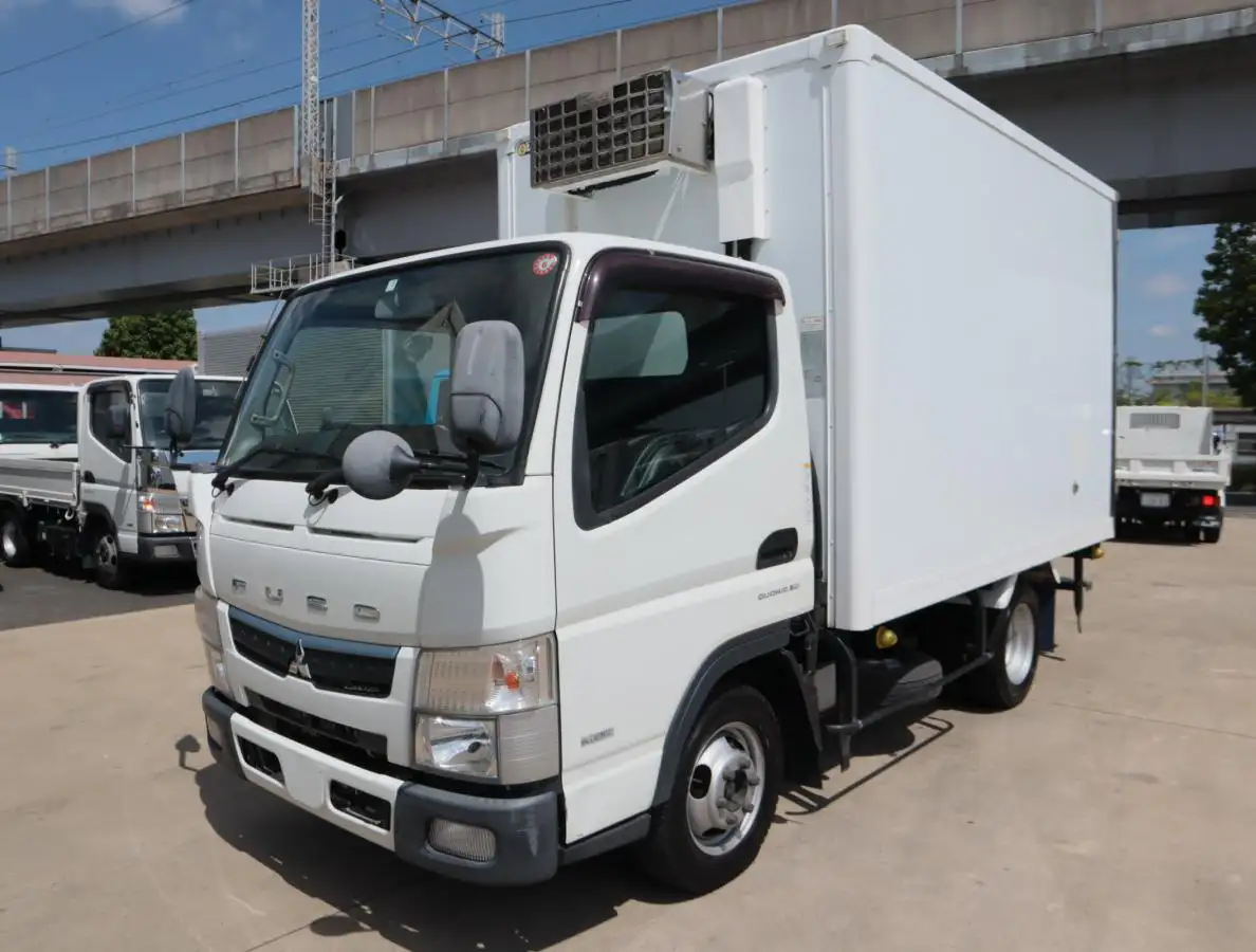 三菱 キャンター 小型 冷凍冷蔵 中温 床ステン の中古トラック【車両No.165994】