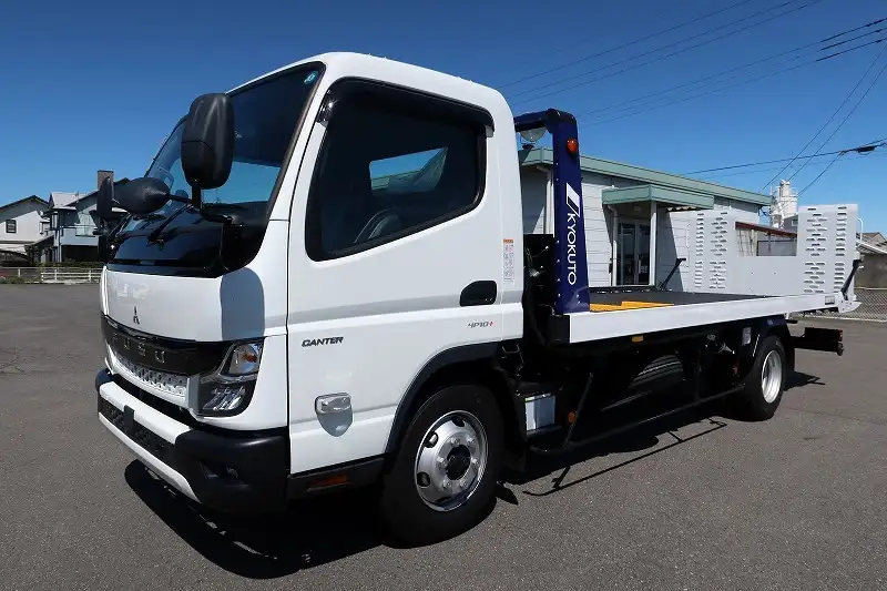 三菱 キャンター 小型 車両重機運搬 ラジコン ウインチ の中古トラック【車両No.166020】