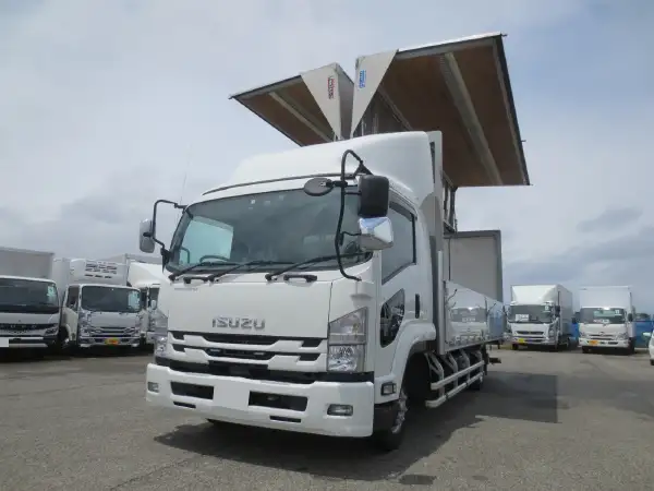 いすゞ フォワード 中型/増トン ウイング パワーゲート ベッド の中古トラック【車両No.165968】