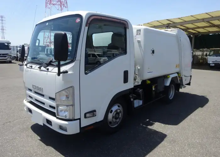 いすゞ エルフ 小型 パッカー車 巻き込み式 回転ダンプ式 の中古トラック【車両No.166034】