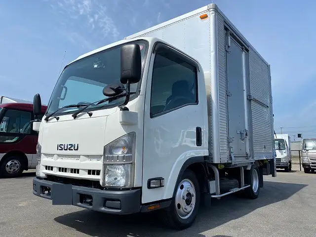 いすゞ エルフ 小型 アルミバン パワーゲート サイドドア の中古トラック【車両No.166063】