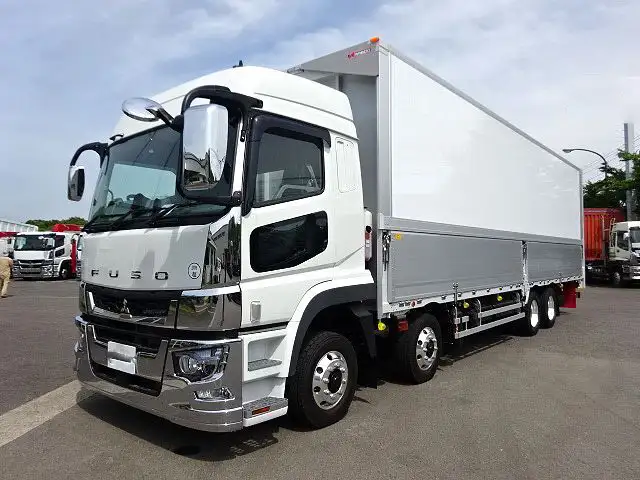 三菱 スーパーグレート 大型 ウイング ハイルーフ ベッド の中古トラック【車両No.166051】