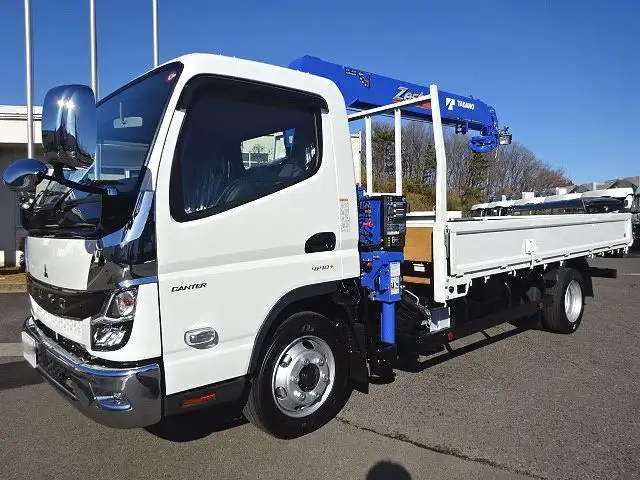 三菱 キャンター 小型 クレーン付 4段 ラジコン の中古トラック【車両No.166064】