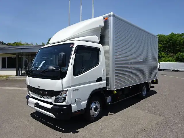 三菱 キャンター 小型 アルミバン パワーゲート 2RG-FEB50 の中古トラック【車両No.166076】