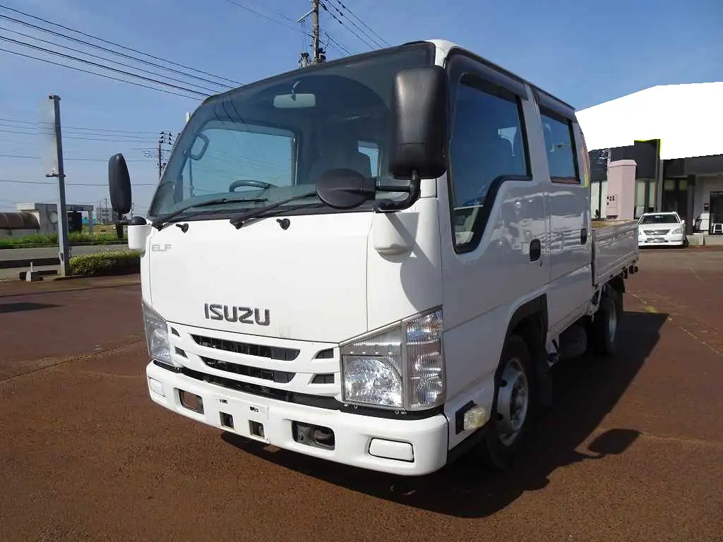 いすゞ エルフ 小型 平ボディ Wキャブ TRG-NHR85A の中古トラック【車両No.165823】
