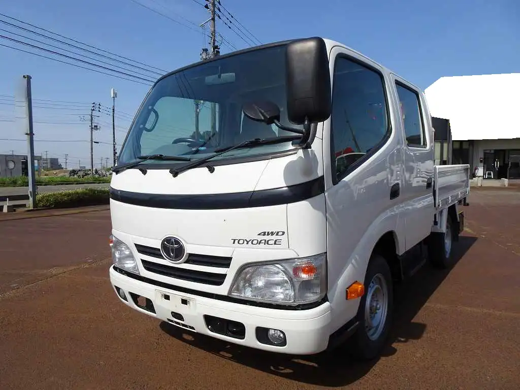 トヨタ トヨエース 小型 平ボディ Wキャブ LDF-KDY281 の中古トラック【車両No.165755】