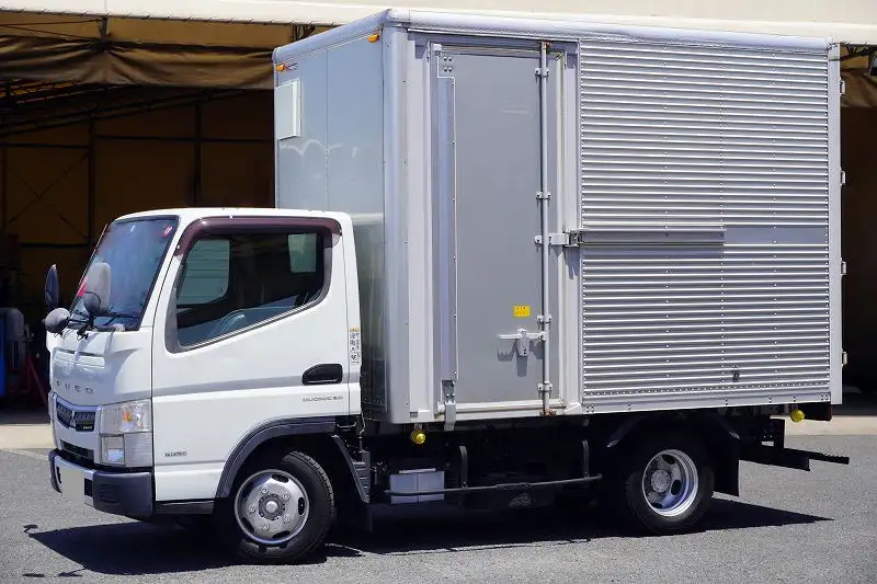 三菱 キャンター 小型 アルミバン サイドドア TPG-FBA20 の中古トラック【車両No.166112】