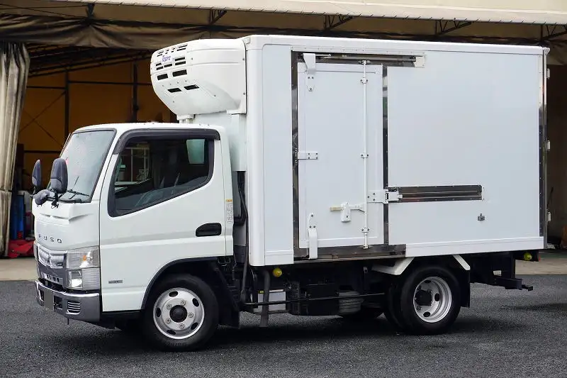 三菱 キャンター 小型 冷凍冷蔵 低温 床ステン の中古トラック【車両No.166129】