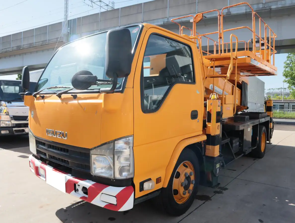 いすゞ エルフ 小型 高所・建柱車 高所作業車 PDG-NKR85YN の中古トラック【車両No.166133】