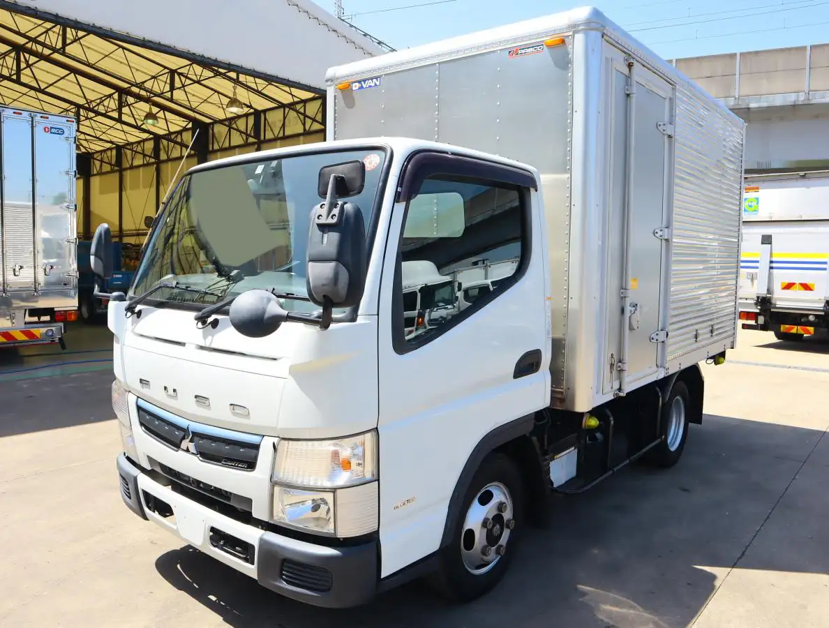 三菱 キャンター 小型 アルミバン サイドドア TPG-FBA20 の中古トラック【車両No.166169】