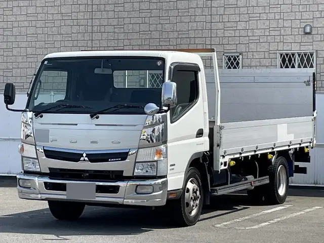 三菱 キャンター 小型 平ボディ パワーゲート アルミブロック の中古トラック【車両No.166171】