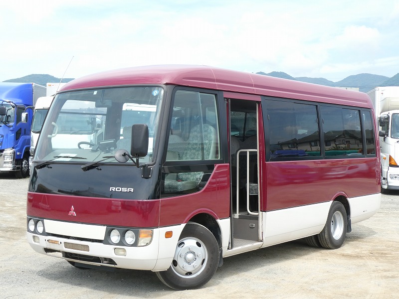 三菱 ローザ 小型 バス マイクロバス PA-BE63DE｜画像1