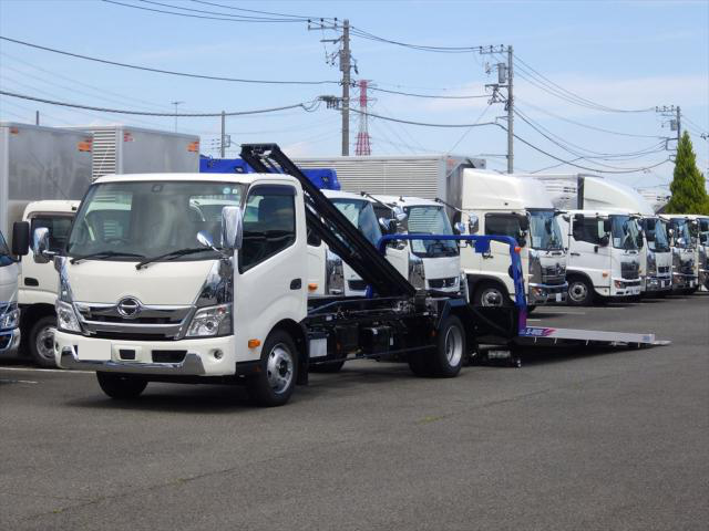 日野 デュトロ 小型 車両重機運搬 ウインチ 2KG-XZU722M｜画像1