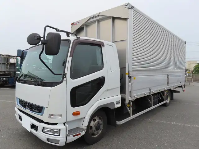 三菱 ファイター 中型/増トン ウイング エアサス ベッド の中古トラック【車両No.165963】