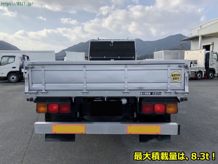 三菱 ファイター 中型/増トン 平ボディ ベッド PJ-FK62FZ｜画像4