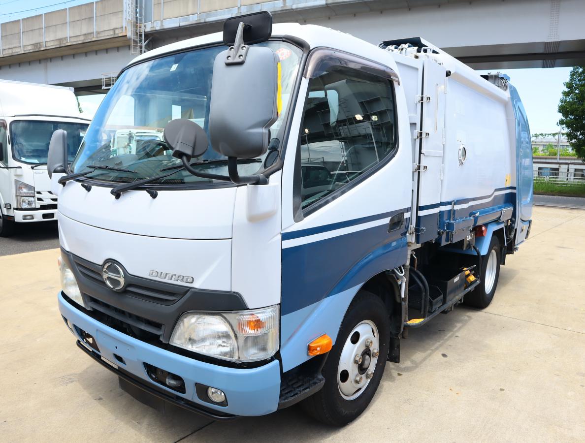 日野 デュトロ 小型 パッカー車(塵芥車) プレス式 TKG-XZU600X｜画像1