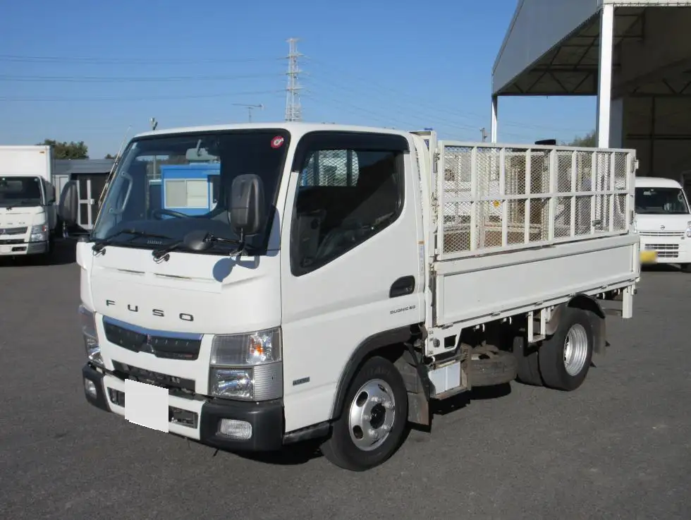 三菱 キャンター 小型 平ボディ 床鉄板 TPG-FBA20 の中古トラック【車両No.166374】