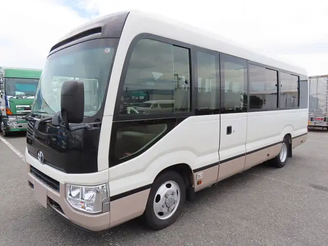 トヨタ コースター 小型 バス マイクロバス SDG-XZB70 の中古トラック【車両No.166420】